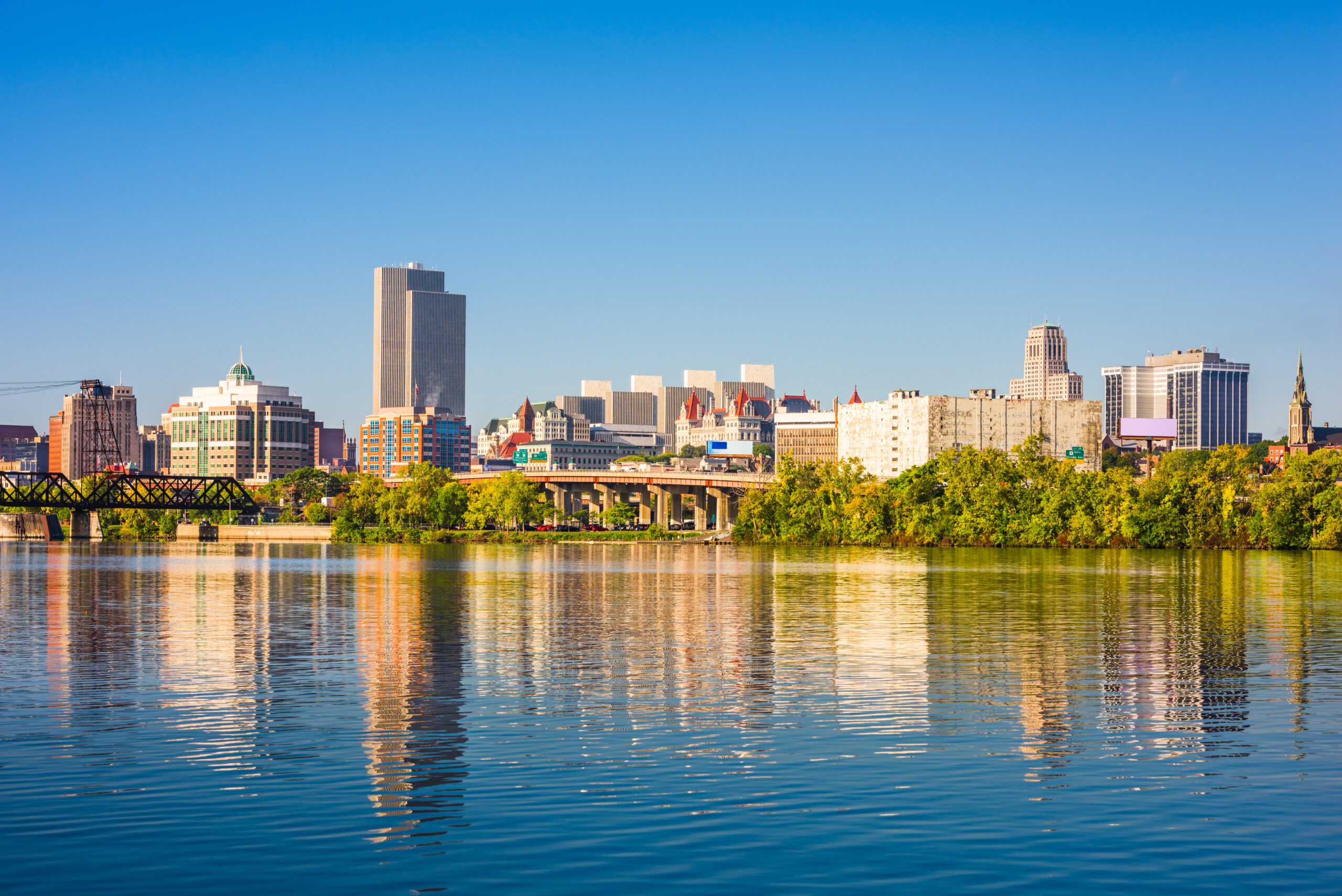 Albany,,new,york,,usa,cityscape