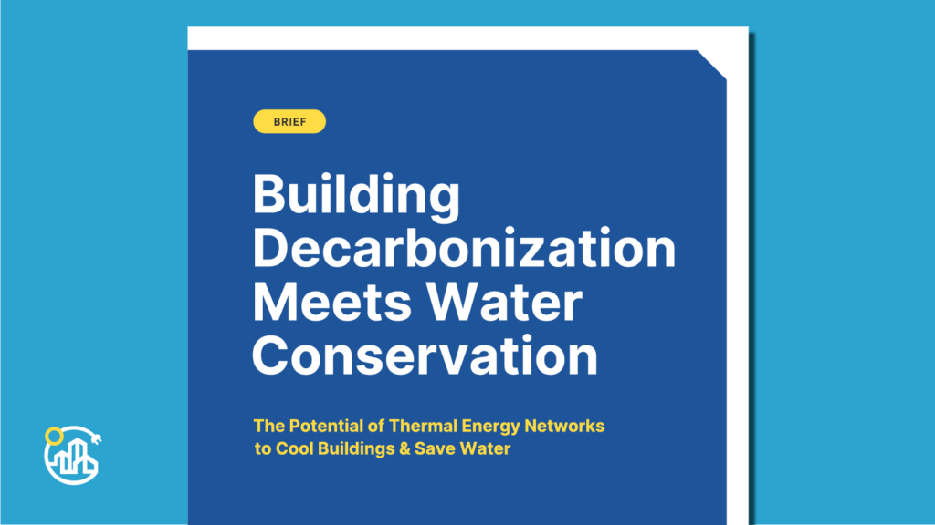 Building Decarbonization Meets Water Conservation