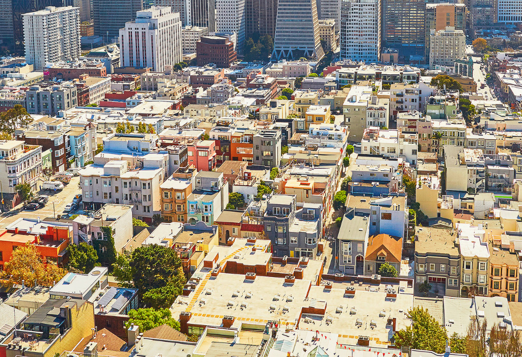 California Skyline Isoview