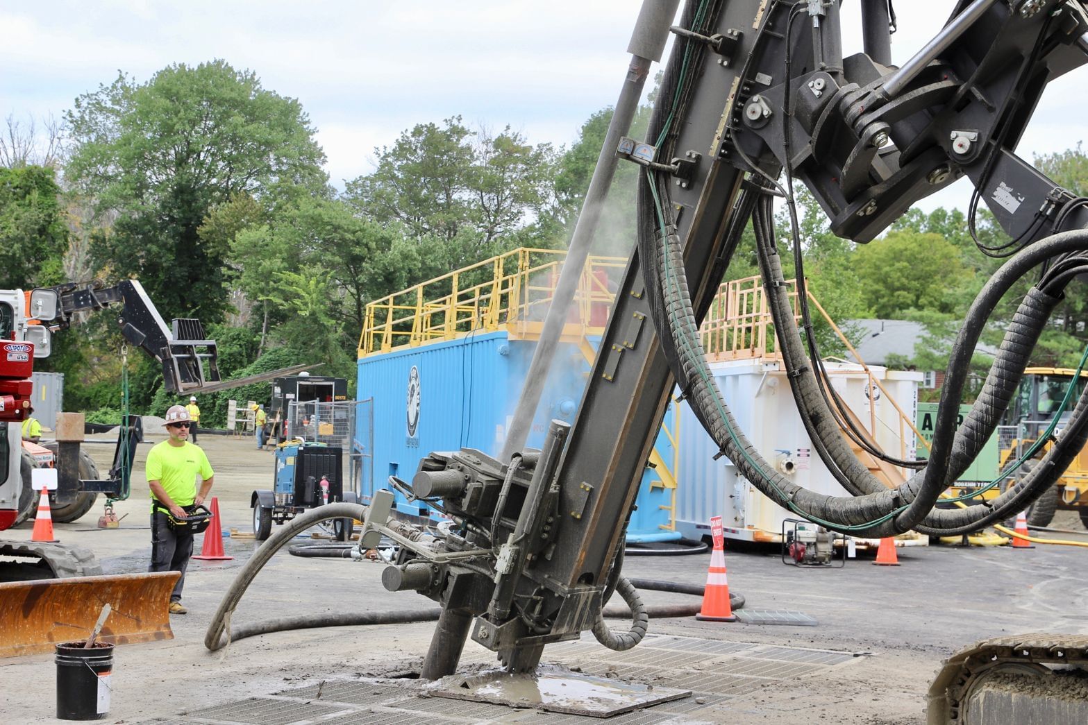 Eversource Framingham Geothermal Borehole Drilling
