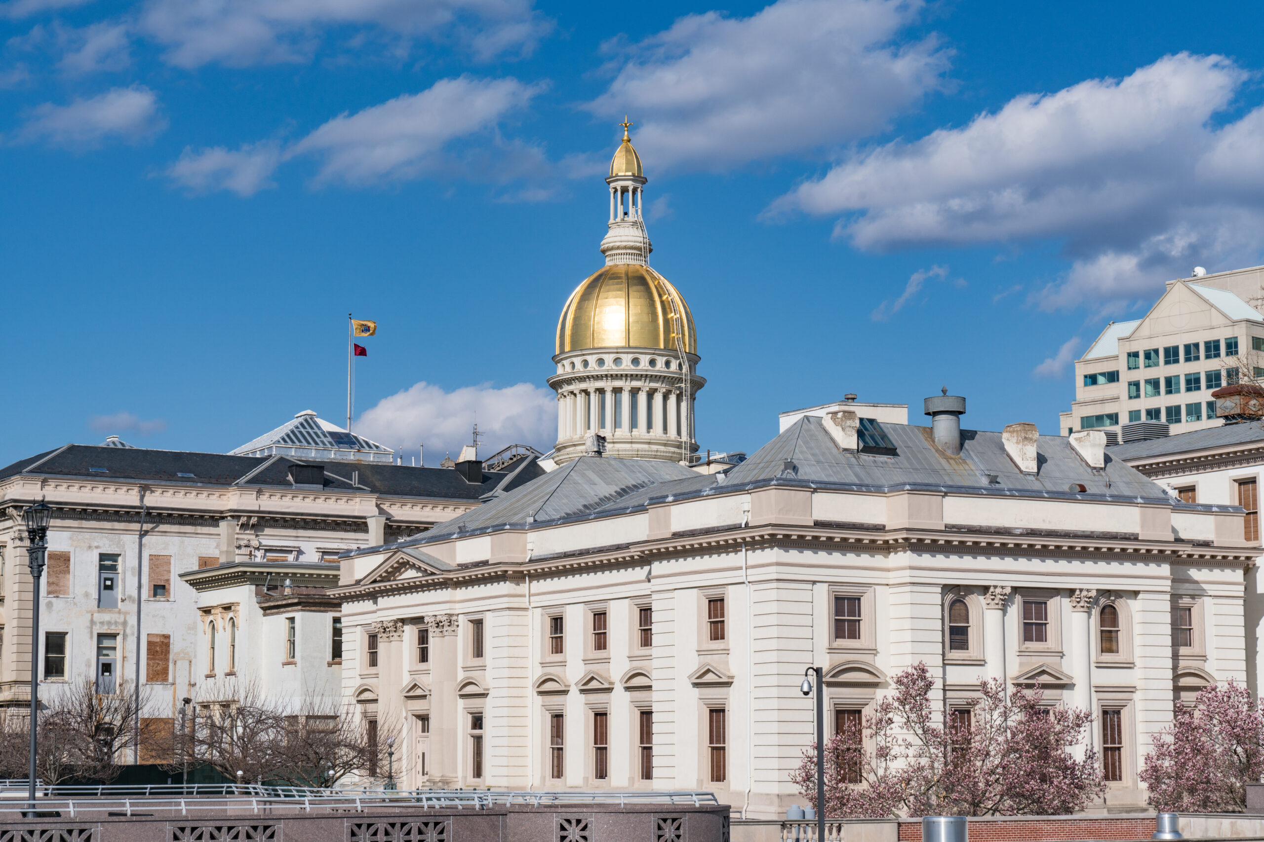 New Jersey Capitol Building In Trenton