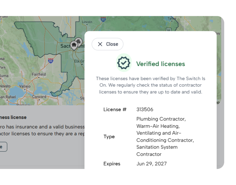 Switch Is On Business Profile